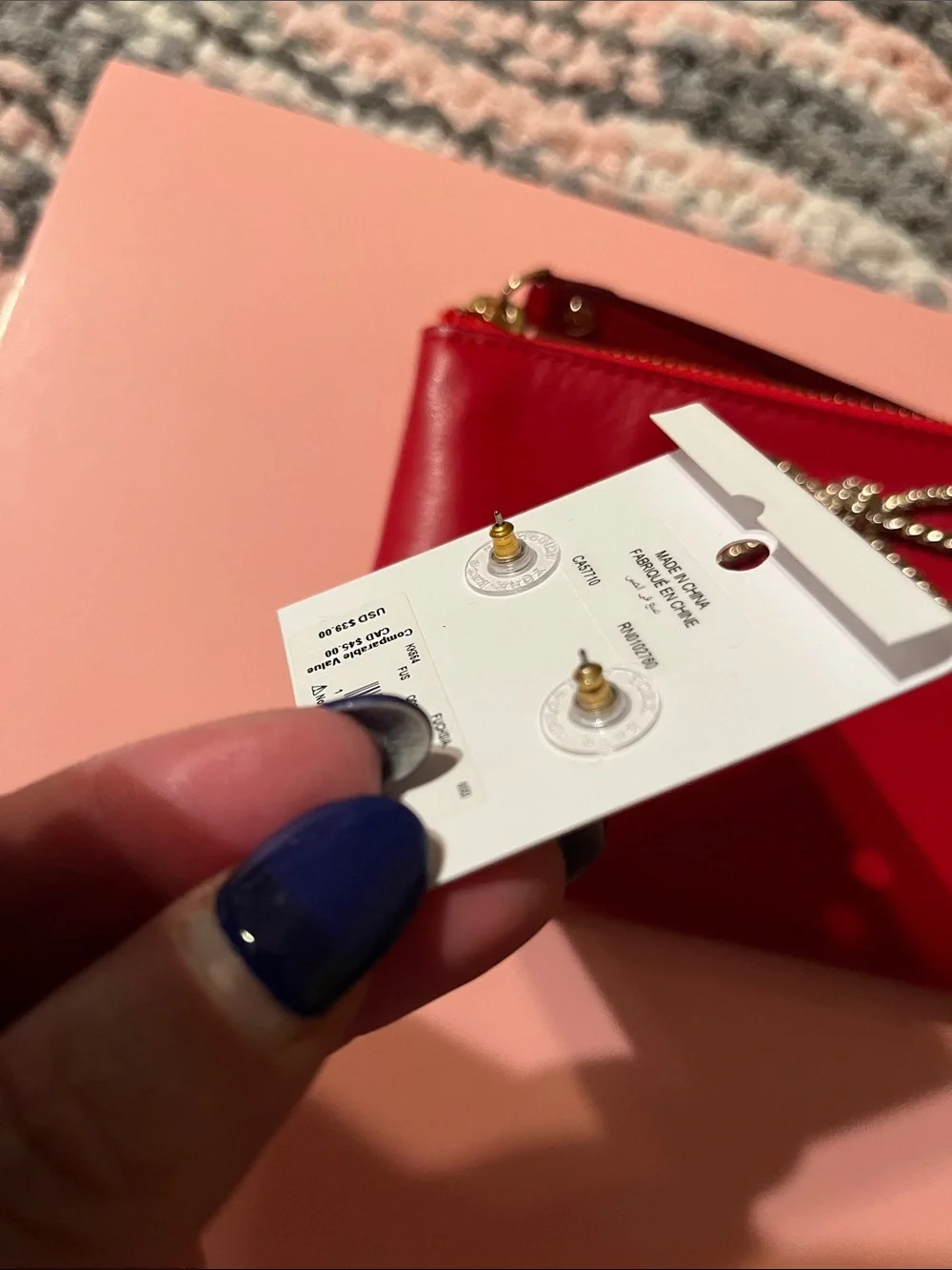 kate spade compact red